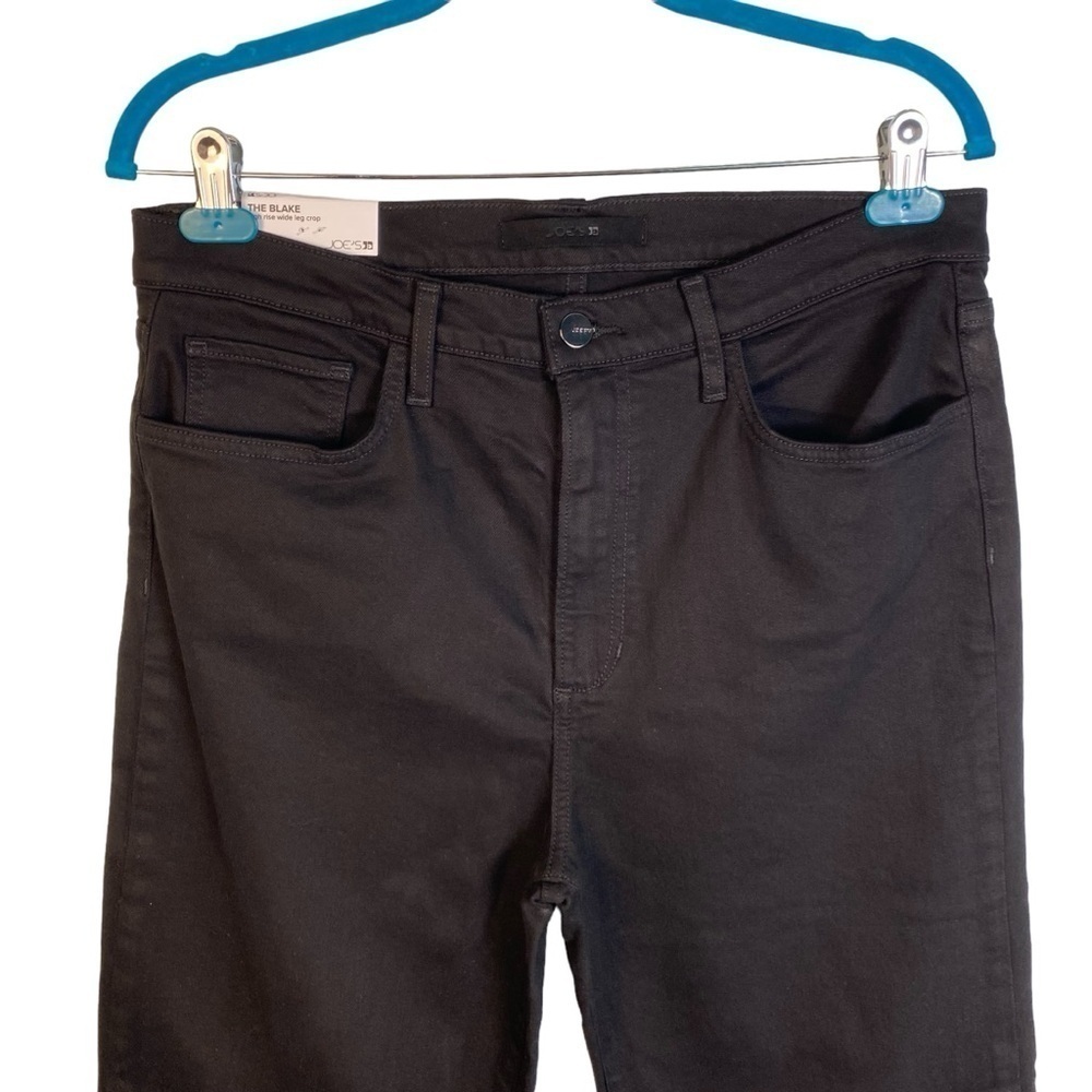 The Blake High Rise Wide Leg Cropped Raw Hem - Picture 5 of 10